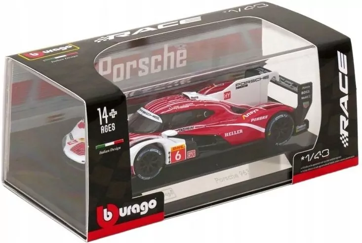 Race - Porsche 963 White/Red - tantis.pl