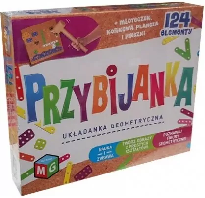 Przybijanka układanka geometryczna - tantis.pl
