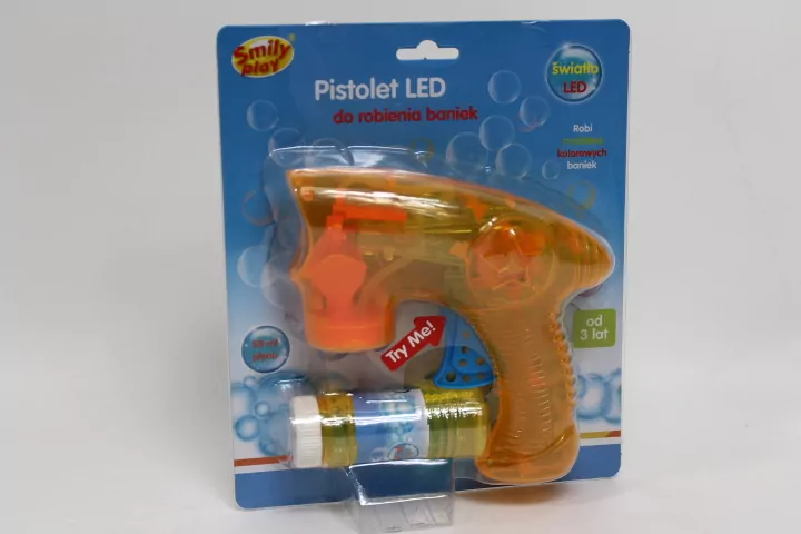 Pistolet Led do baniek mydlanych - tantis.pl