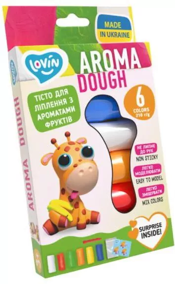 Plastelina neon 6 kolorów - tantis.pl