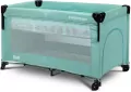 Caratero Łóżeczko turystyczne Esti opuszczany bok mintowe - tantis.pl