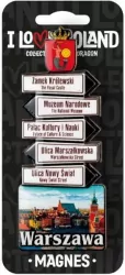 Magnes. I love Poland. Warszawa. ILP-MAG-C-WAR-11