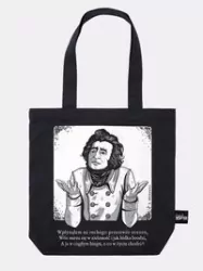 Torba bawełniana: O co w życiu chodzi Adam Mickiewicz, czarna