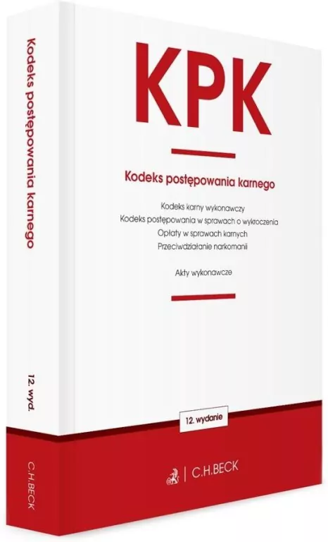 KPK. Kodeks postępowania karnego. 12.wydanie - tantis.pl