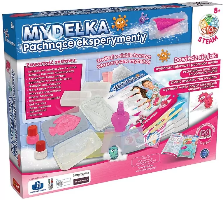Science 4 You - Mydełka. Pachnące eksperymenty - tantis.pl