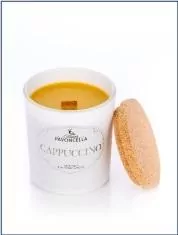 Świeczka sojowa Cappuccino biała 135g - tantis.pl