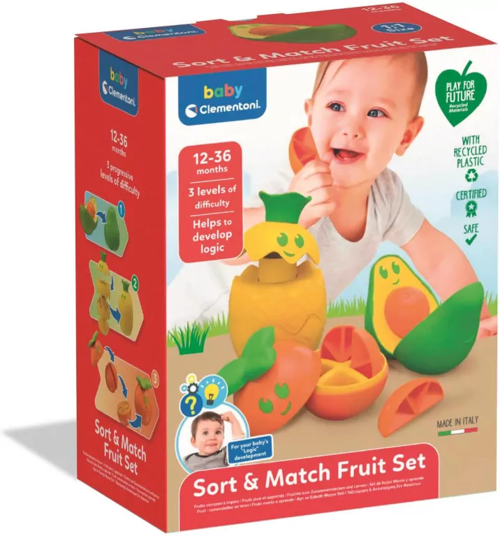 Owoce - zabawka logiczna - tantis.pl