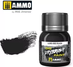 Ammo: DIO Drybrush - Black Brown