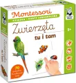 Montessori. Zwierzęta tu i tam. Karty sensoryczne - tantis.pl