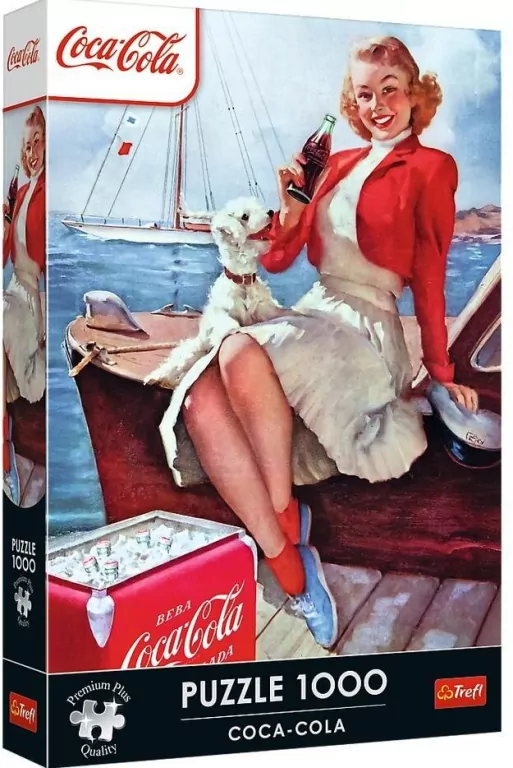 Puzzle 1000 Coca-Cola: Czas na przerwę TREFL - tantis.pl
