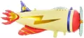 Balon foliowy 91x39cm. Samolot - tantis.pl