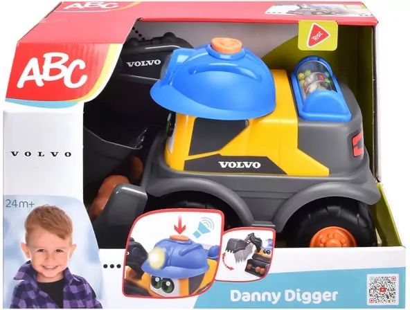 ABC Pojazd Danny grzechotką 26cm - tantis.pl