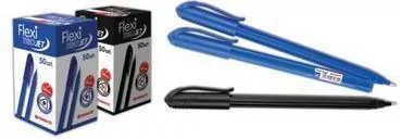 Długopis Flexi Trio Jet niebieski. 50 sztuk - tantis.pl