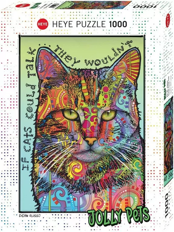 Puzzle 1000 Gdyby koty mogły mówić, Jolly Pets - tantis.pl