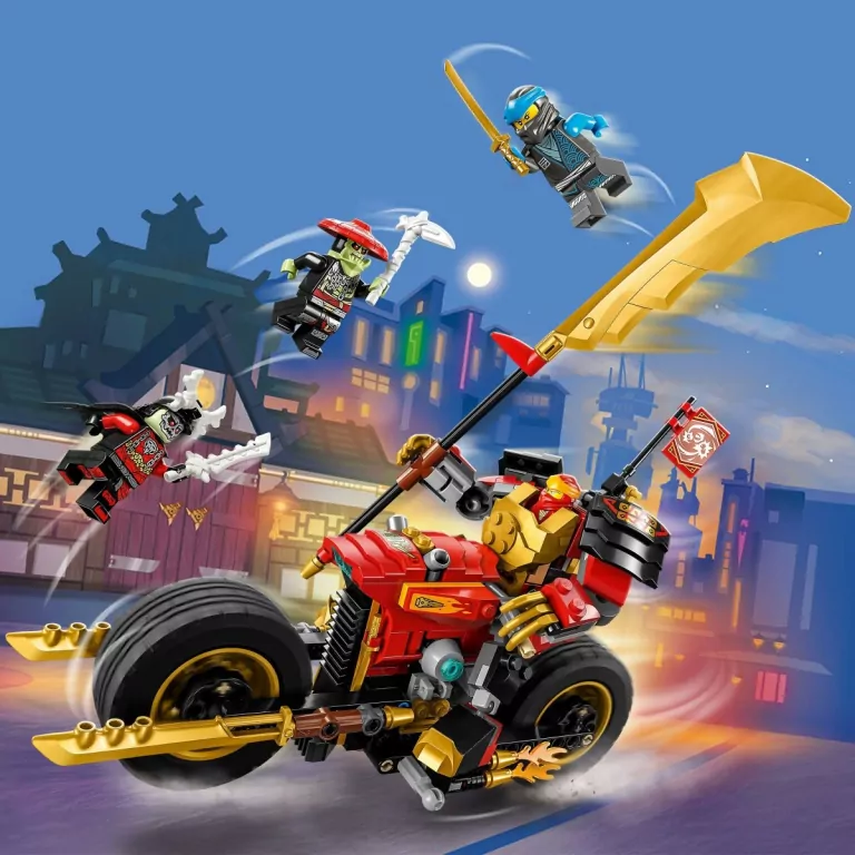 LEGO® NINJAGO®. Jeździec-Mech Kaia EVO. 71783 - tantis.pl