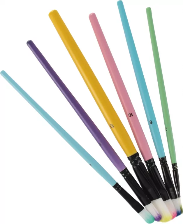 PEDZLE SZKOL NR2-12 KPLPASTEL STK BC 24/48 - tantis.pl