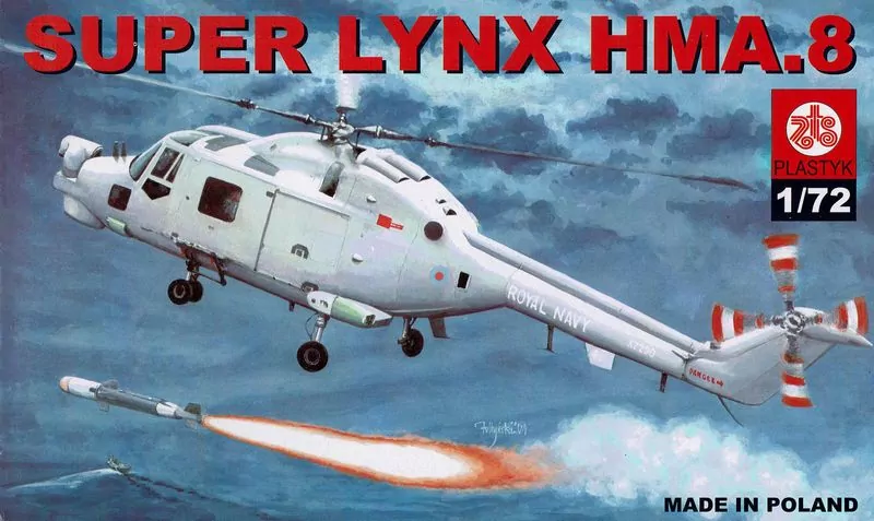 HELIKOPTER SKLEJ 1:72 SUPER LYNX HMA.8 - tantis.pl