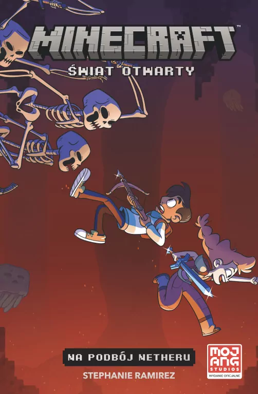 Na podbój Netheru. Świat Otwarty. Minecraft. Tom 1 - tantis.pl