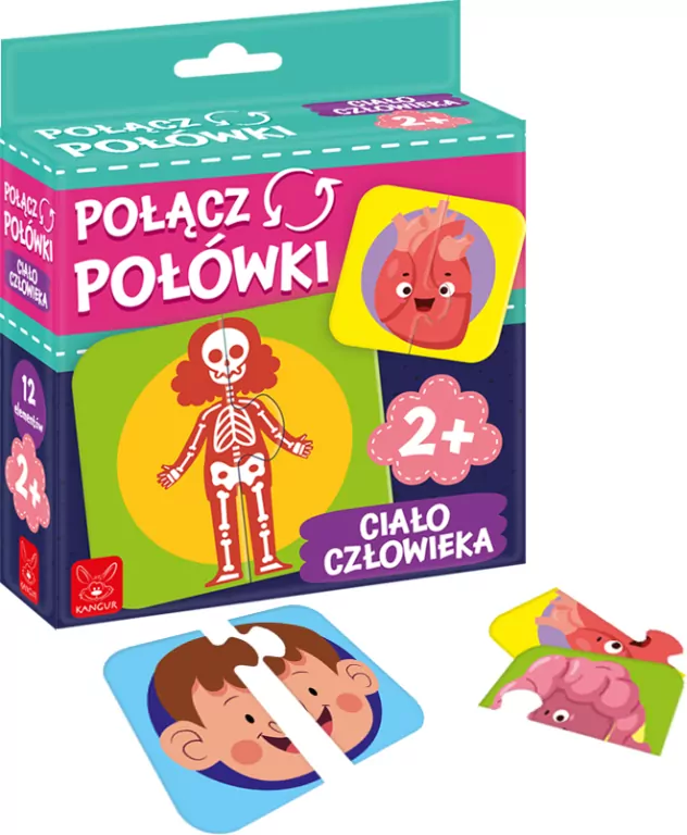 Ciało Człowieka. Połącz połówki - tantis.pl