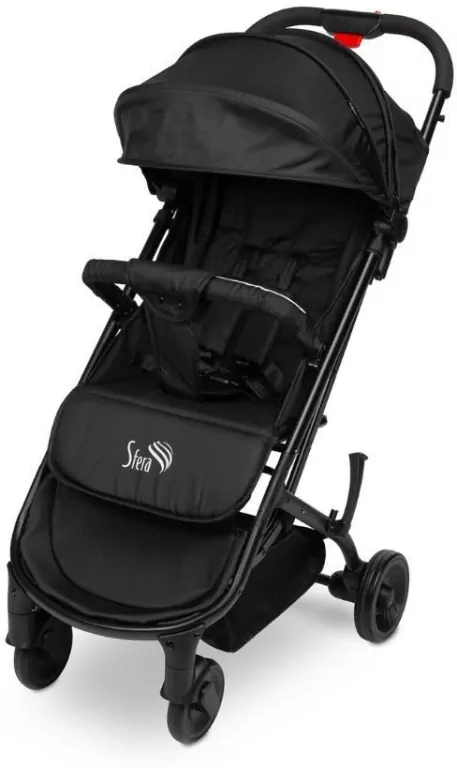 Caretero Sfera wózek spacerowy black - tantis.pl