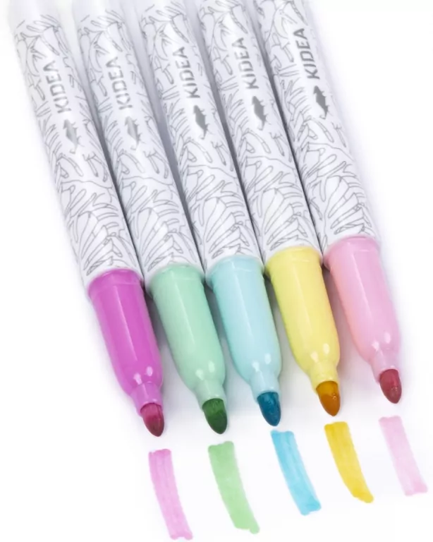 Markery do obuwia i tkanin. Pastel 5 kolorów - tantis.pl