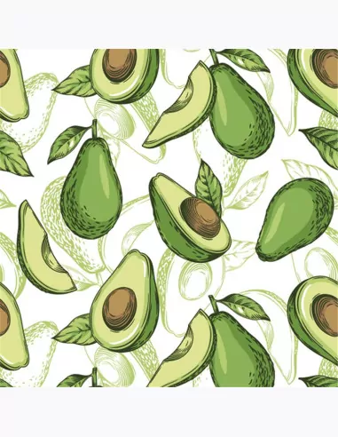 Serwetki DAISY Lunch SD 330x330 Avocado 044001 - tantis.pl
