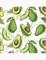 Serwetki DAISY Lunch SD 330x330 Avocado 044001 - tantis.pl