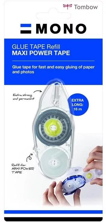 Wkład do kleju w taśmie. Maxi Power Tape 8,4mmx16m - tantis.pl