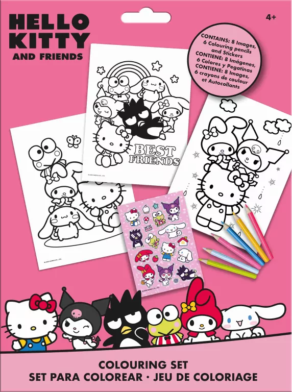 Zestaw do kolorowania Hello Kitty HK50190 - tantis.pl