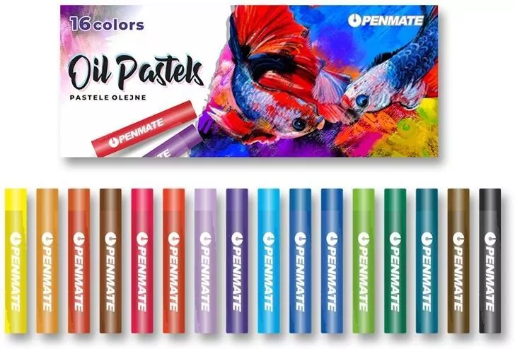 Pastele olejne, 16 kolorów - tantis.pl