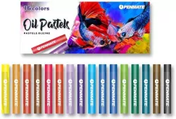 Pastele olejne, 16 kolorów