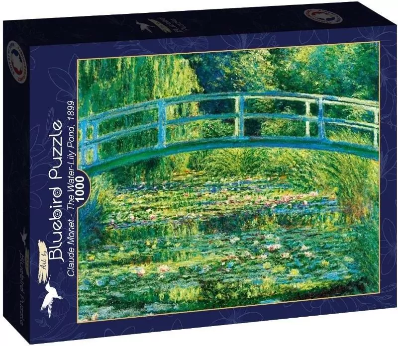 Puzzle 1000 Staw z liliami wodnymi Claude Monet - tantis.pl