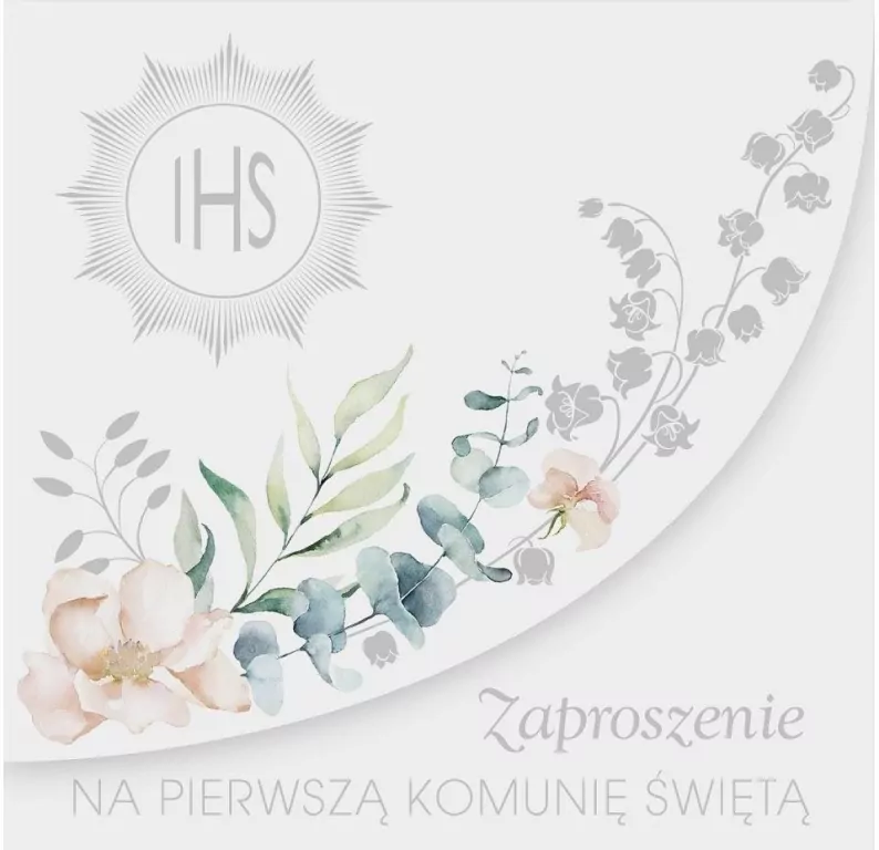 Zaproszenie KW Komunia - tantis.pl