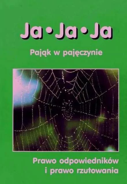 Ja, ja, ja. Pająk w pajęczynie. Prawo odpowiedników i prawo rzutowania - tantis.pl