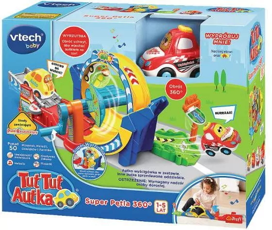 Diabelska Pętla 360. Tut Tut Autka 61429 - tantis.pl