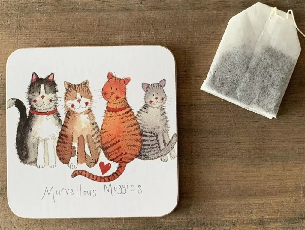 Podkładka pod kubek C73 4 koty - tantis.pl