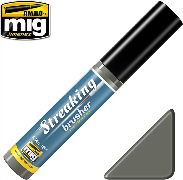 Ammo: Streaking Brusher - Cold Dirty Grey - tantis.pl