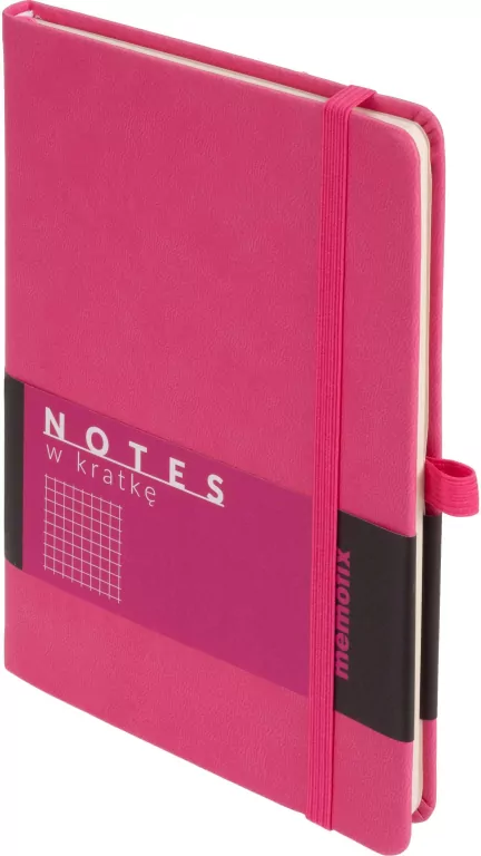 Notes Memofix B6 kratka różowy - tantis.pl