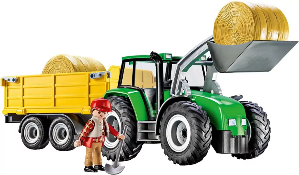 Playmobil Country. Traktor z przyczepą. 9317 - tantis.pl