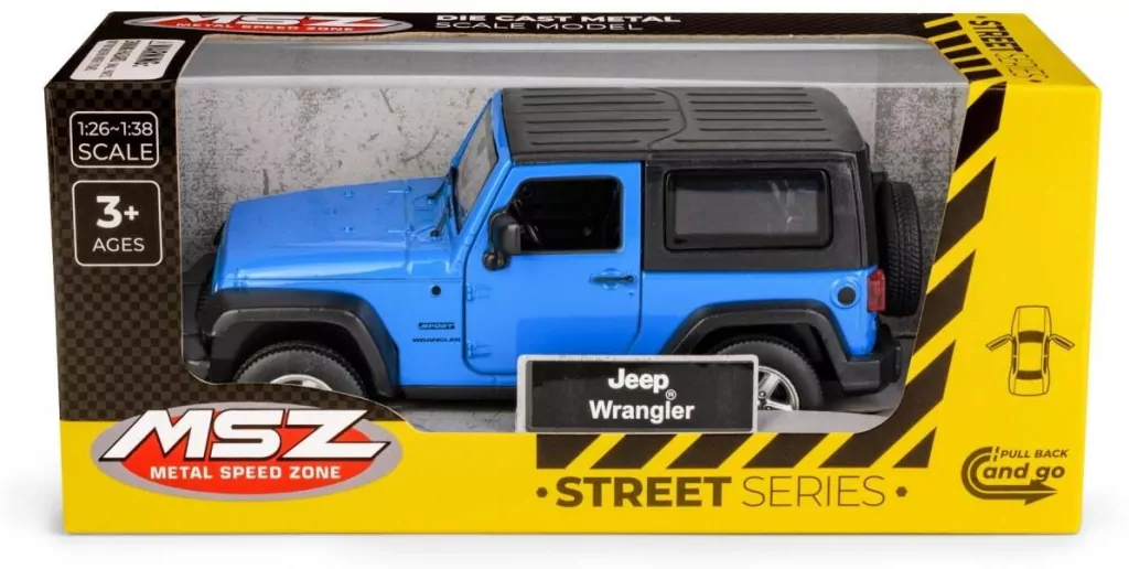 Jeep Wrangler Blue - tantis.pl