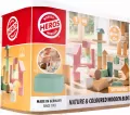 Klocki drewniane Soft Neutrals Wooden Blocks 60el - tantis.pl