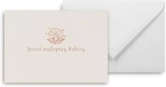 Mini kartka Jesteś najlepszą Babcią