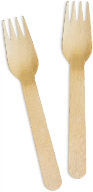 Kolekcja eko Drewniane widelce - tantis.pl