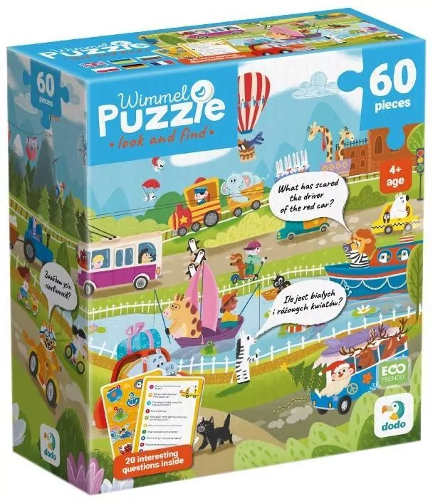 Wimmelpuzzle 60 Wonderful Transport - tantis.pl