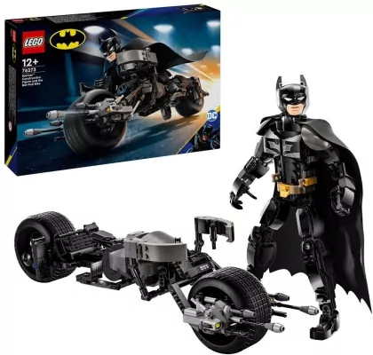 LEGO® DC Batman. Figurka Batmana i batcykl. 76273