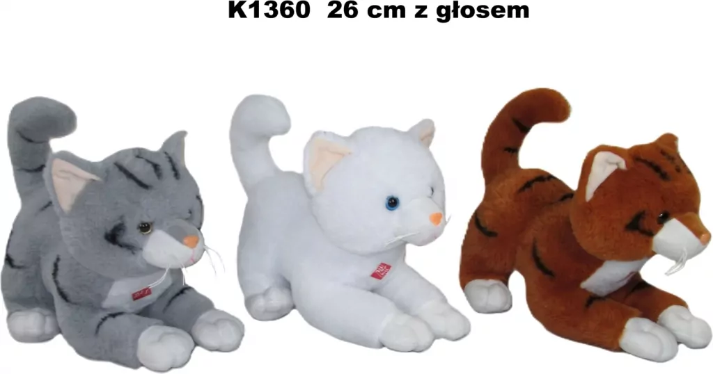 Kot glos 26cm MIX - tantis.pl
