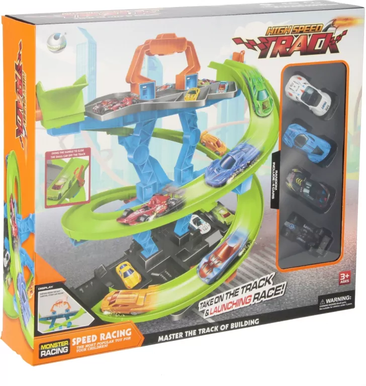 Tor samochodowy z akcesoriami metalowymi - tantis.pl