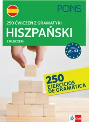 250 ćwiczeń z gramatyki hiszpańskiej A1-B2 PONS