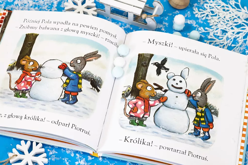 Zimowy dzień. Pola i Piotruś - tantis.pl