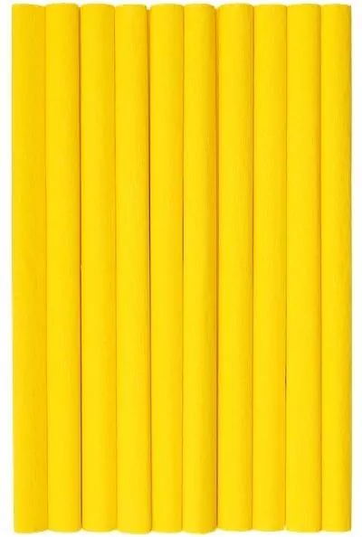 Bibuła marszczona żółta 50x200cm  HERLITZ - tantis.pl